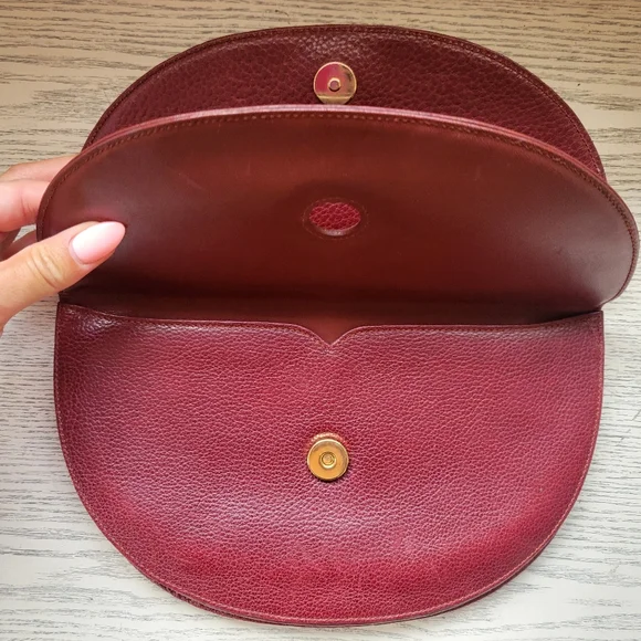 Vintage Cartier Double Flap Crossbody Bag - Picture 11 of 16